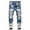 z250902-Blue-D, variant on LUOGENLI Boys Jeans Size 18-20 Big Kids Boy's Skinny Fit Ripped Distressed Fashion Kids Denim Jeans Pants Boys Jeans Size 8 Loose Fit Dark Blue 5-6 Years