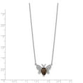 thumbnail image 2 of 14k White Gold Diamond & Gemstone Bee Necklace PM3759, 2 of 2