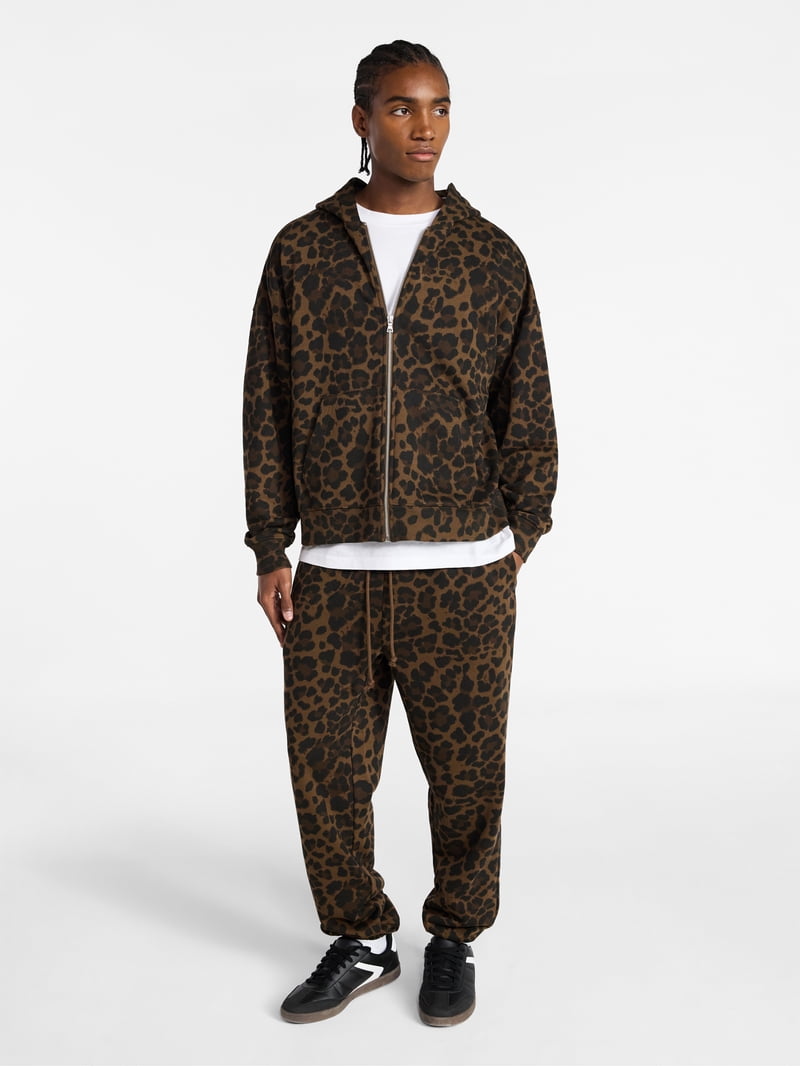 ◯ No Boundaries Zip Hoodie with Long Sleeves, Men's XS-4XLT