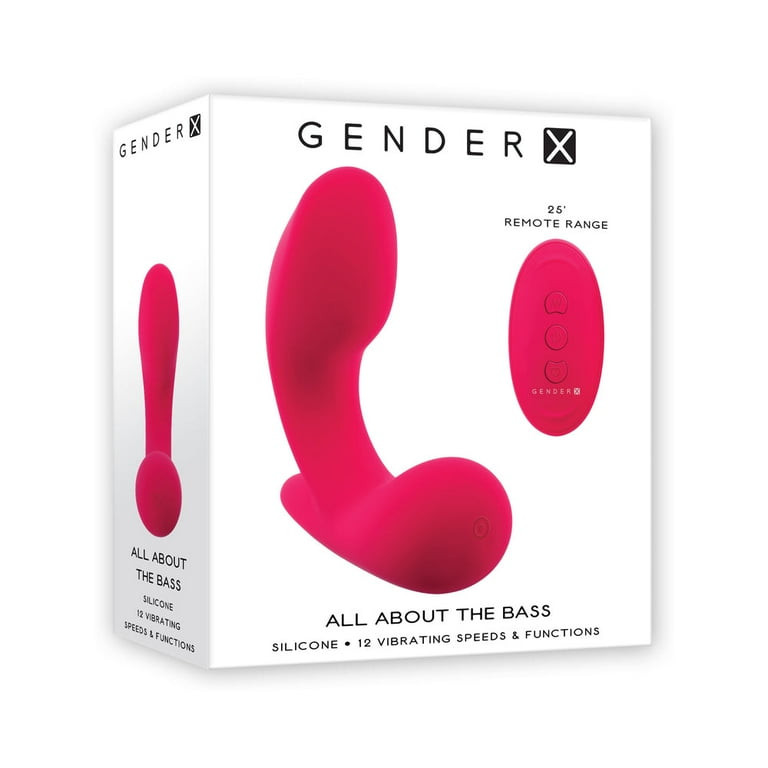 Gender X All About the Bass Rechargeable G-Spot Vibrator with Remote Control, Red - Walmart.com Gender X All About the Bass Rechargeable G-Spot Vibrator with Remote Control, Red - Walmart.com