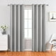 thumbnail image 1 of Par de Cortinas de 99 Cm de Ancho X 198 Cm de Largo, Elegantes y Apilables, para Dormitorio, con Agujeros Redondos., 1 of 6