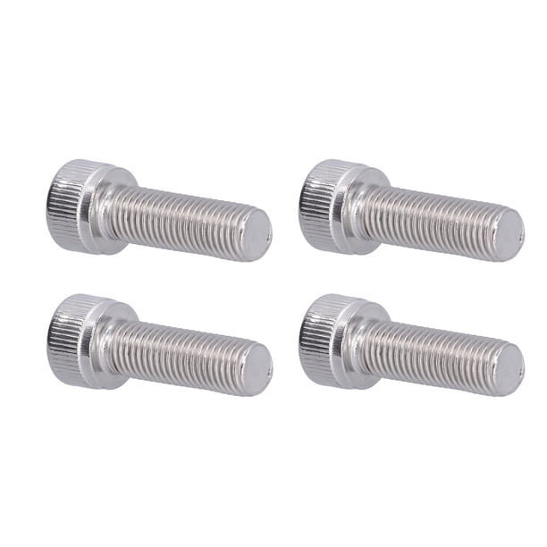 1/2-13 X 6 Inch Hex Head Cap Screw Bolts – 304 Stainless Steel, Coarse Thread UNC, Full Thread – Pack Of 4 – 1/2 To 6 Inch Lengths Available