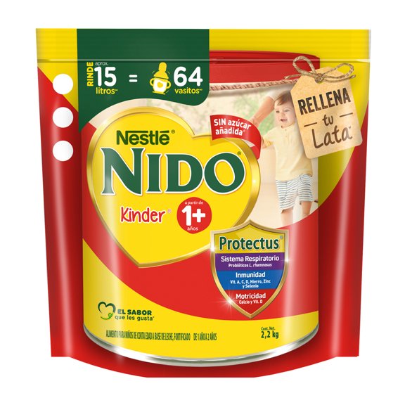Alimento para niños Nido Kinder 2.2 kg