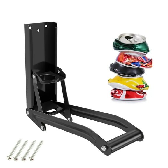 NewSoul 16 oz Metal Can Crusher Environmentally Friendly Can Smasher Wall Mounted Can Crusher Tool Sturdy Smasher for Aluminum Seltzer Soda Beer Cans for Recycling
