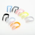 thumbnail image 5 of Unique Bargains 1 Pc Comfortable Swimming Nose Clips for Surfing White Black, 5 of 6
