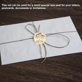 thumbnail image 3 of Fire Lacquer Seal Wax Seal Stamp Kit, Sealing Brass Stamper Gift Box Set For Wedding Invitation Letter Packaging, 3 of 5