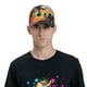 thumbnail image 4 of Fotbe World Map Guitar Illustration Gorro Clásico de Béisbol, Gorra Ajustable con Broche Snapback, Gorro de Exterior de Algodón Suave, 4 of 6