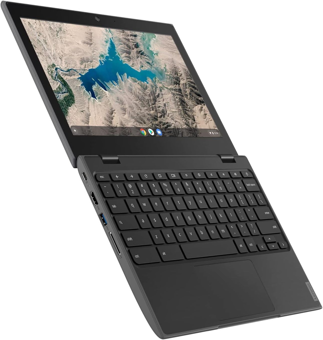 Lenovo Chromebook 100e 2nd Gen 11.6" 4GB 32GB eMMC AMD A4-9120C 1.6GHz ChromeOS, Black (Used - Good)