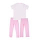 thumbnail image 3 of Set de Pijama 3 Piezas en Algodón Hipoalergénico, Playera Manga Corta, Pantalón y Pantalón Capri Baby Creysi  ROSA CLARO 6, 3 of 3