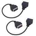 thumbnail image 4 of Car Diagnostic Cable, Lightweight Compact Size OBD2 Diagnostic Cable Fast Transmission Speed Black  For Vehicle, 4 of 8