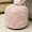 Pink, variant on Round Stuffed Pouf Ottoman for Foot Rest, Faux Fur Poufs with Foam Chunk Filling, Storage Ottoman Pouf Foot Stool Cushion, 20 X 15 InchFloor Poufs Foot Rest for Living Room Bedroom Home Decor (Grey)