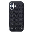 thumbnail image 2 of Funda compatible con iPhone 16 Pro para mujer, diseño de corazón de burbujas 3D, diseño kawaii, ideal para iPhone 16 Pro de 6,3 pulgadas, transparente., 2 of 8