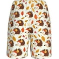 thumbnail image 3 of CROPD Mens Pajama Shorts Soft Lounge Bottoms Sleepwear Pj Pants With Pockets S-4XL, 3 of 9