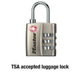 thumbnail image 2 of Master Lock TSA Approved Nickel 3 Dial Resettable Combination Luggage Lock with Metal Body, 2 of 5