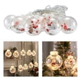 thumbnail image 1 of 10 piezas lámpara LED decorativa de Navidad Colco Luz colgante de Navidad Santa cálido Santa blanco cálido, 1 of 8