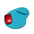 thumbnail image 3 of Non-slip Computer Mouse Pad With Silicone Wrist Support Wrist Rest Mouse Mat for Home Office Travel (Blue), 3 of 4
