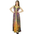 thumbnail image 1 of Bimba Women Long Casual Maxi Dress Front Slit Sleeveless Summer Spring Dresses, 1 of 6