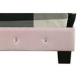thumbnail image 5 of Newboti Furniture Suffolk G1406-TB-UP Twin Bed, PINK NO.53849, 5 of 6