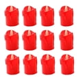 thumbnail image 3 of Lámpara 12 piezas de luces de velas 3D mecha velas sin llama luces de noche para boda de Navidad JShteea Para estrenar, 3 of 5