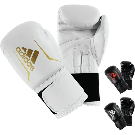 adidas Boxing Gloves - Speed 50 Boxing & Kickboxing - Boxing Gloves Women/Boxing Gloves for Men - Boxing Equipment