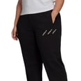 thumbnail image 2 of adidas Women's Track Pants Black Size 1X, 2 of 3