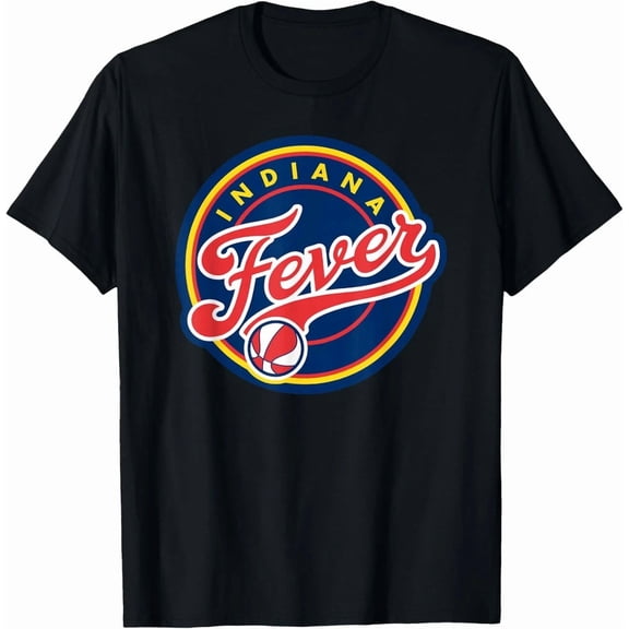 Indiana Fans Fever Sports Basketball Logo Retro Graphic Unisex T-Shirt, up to Size 5XL