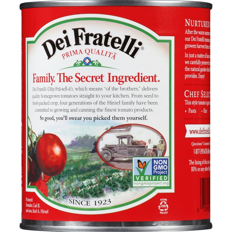 Dei Fratelli Diced Tomatoes In Hearty Sauce 28 oz - Walmart.com