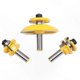 thumbnail image 3 of 3-Piece 1/2 Inch Rail and Blade Cutter Set for Woodworking Cabinet Doors and Panels, 3 of 5