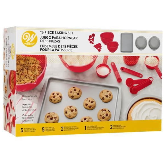 Wilton Non-Stick Baking Set, 15-Piece