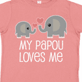 thumbnail image 4 of Inktastic My Papou Grandpa Loves Me Boys or Girls Toddler T-Shirt, 4 of 5
