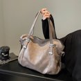 thumbnail image 4 of Bolso Hombro Bag Pu Cuero para Mujeres (camello), 4 of 9