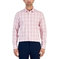 thumbnail image 1 of Alfani Mens London Plane Button Up Shirt, pink, L Neck, 1 of 1