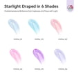 thumbnail image 2 of SAVILAND Hema-Free Poly Gel Nail Kit: 6 Colors 28-Day Lasting Poly Gel, Fine Shimmer Pink Blue Purple Poly Extension Gel Nail Kit, Nourishing Nail Extension Enhancement, 2 of 7