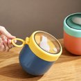 thumbnail image 3 of 20OZ Insulated Hot Food Thermos Jar, 304 Stainless Steel Vacuum Hot Food Container, Portable Oatmeal Bowl with Built‑in Spoon & Carrying Bag, Leak‑Proof, Keep Hot Cold for Home Office Travel, 3 of 4