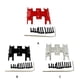 thumbnail image 3 of Vogacara Soporte de caja de cambios RC GOFFLOW, pieza de coche RC, placa de deslizamiento, soporte de caja de cambios para 1:24 AXIAL SCX24 Kits de construcción modelo Plata, 3 of 6