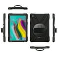 thumbnail image 6 of XYX Case for Samsung Galaxy Tab S5e 10.5 inch SM-T720/SM-T725 with 360 Degree Rotating, Hand Strap, Shoulder Strap, Black, 6 of 7