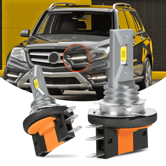 H15 DRL for 2013-2015 Mercedes-Benz GLK350 LED Daytime Running Lights Bulb