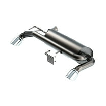 Borla ATAK Axle-Back Exhaust System for 2021-2025 Ford Bronco 2.7L V6 with Bright Chrome Tips