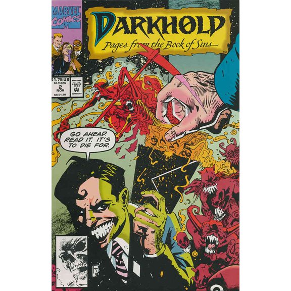 Darkhold #2 VF ; Marvel Comic Book