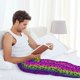 thumbnail image 5 of Fotbe Animal Paw Rainbow Pantalones de Pijama para Hombre, Pantalones de Dormir, Pantalones de Casa con Cintura Ajustable y Bolsillos-X-Large, 5 of 6