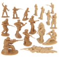 thumbnail image 5 of BMC Korean War Winter Battle - 16pc Tan North Korean & Chinese Soldier Figures, 5 of 6