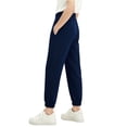 thumbnail image 6 of hotojiny Little Boys Baggy Sweatpants Fall Lightweight Athletic Casual Pants Elastic Waist Plain Basic Joggers Sweat Pan 2-12 Y, 6 of 6