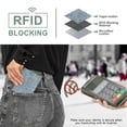 thumbnail image 5 of FALAN MULE Small Wallets Woman Slim RFID Blocking Mini Credit Card Holder, 5 of 7