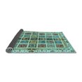 thumbnail image 2 of Ahgly Company Indoor Square Abstract Light Blue Modern Area Rugs, 6' Square, 2 of 4