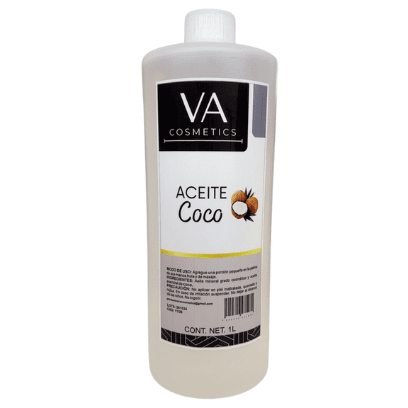 Aceite Masajes Coco Corporal Spa Profesional 1 Litro VA