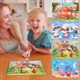 thumbnail image 1 of Fiudx Ofertas Flash Del Día Solo En Línea Rompecabezas De Madera De 30 Piezas, Rompecabezas De Avión De Dinosaurio Para Niños, Juguete De Bloques De Construcción Inteligente De Aprendizaje Temprano P, 1 of 3