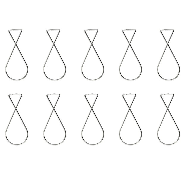 Gancho de techo Monstrate 10 piezas Acero inoxidable HA060618-04