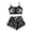 Black5, variant on Women's Lounge Sets Ghost Pumpkin Graphic Short Pajamas Set Halloween Loungewear Two-Piece Holiday Outfits
