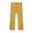 Yellow, variant on Fgnfyis Girls Pants Children Summer Thin Ice Silk Flared Pants Casual Versatile Western Style for Kids Trousers for Kids White 6-7 Years