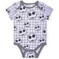 thumbnail image 7 of Disneys Night Before Christmas 3 Pack Short Sleeve Creeper for Baby, Romper Bodysuit Set, 7 of 7
